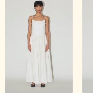 UNCLE STUDIOS- The Maxi Skirt Size Small- White